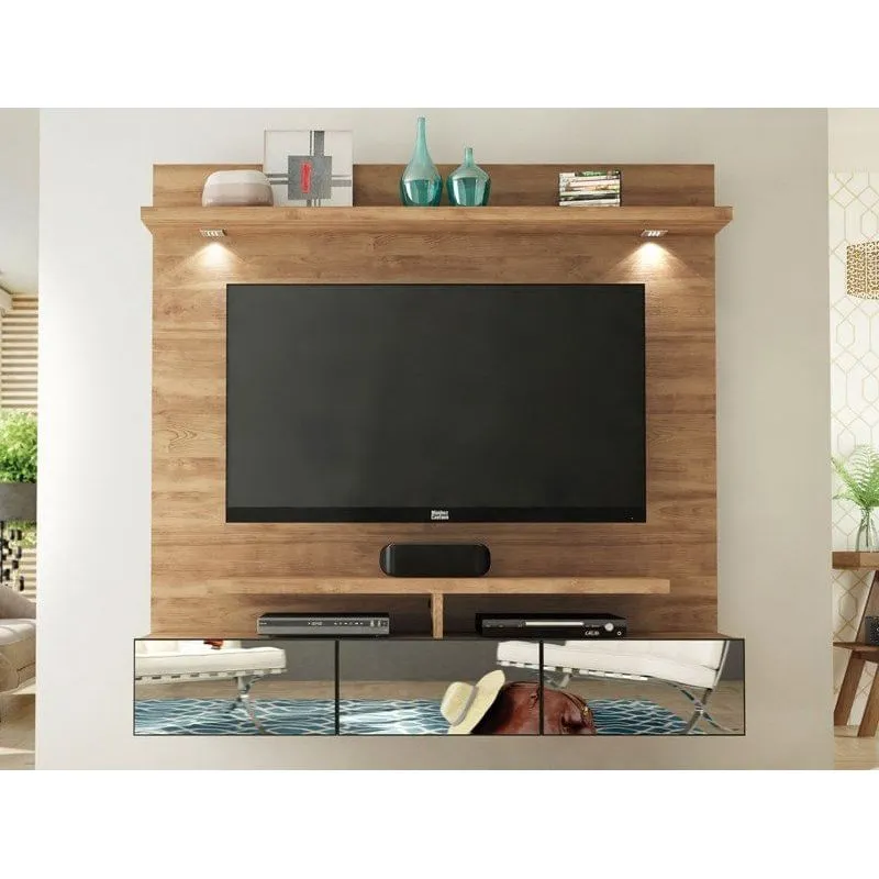 Home Suspenso Para TV Até 72' Glass Buriti - Líder Design