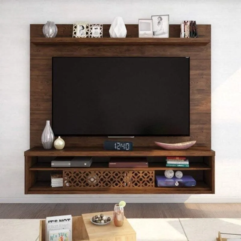 Painel Home Para Tv Até 65 Polegadas Líder Design Zenith Caemmun Havana