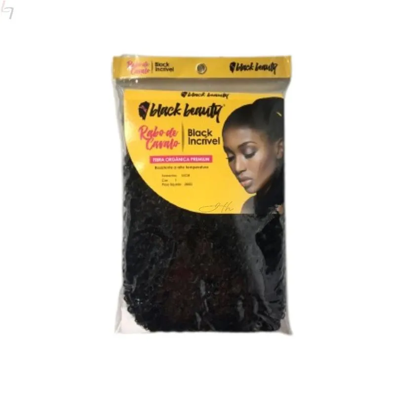 Rabo De Cavalo Cacheado Bk Orgânico 45cm 220gr
