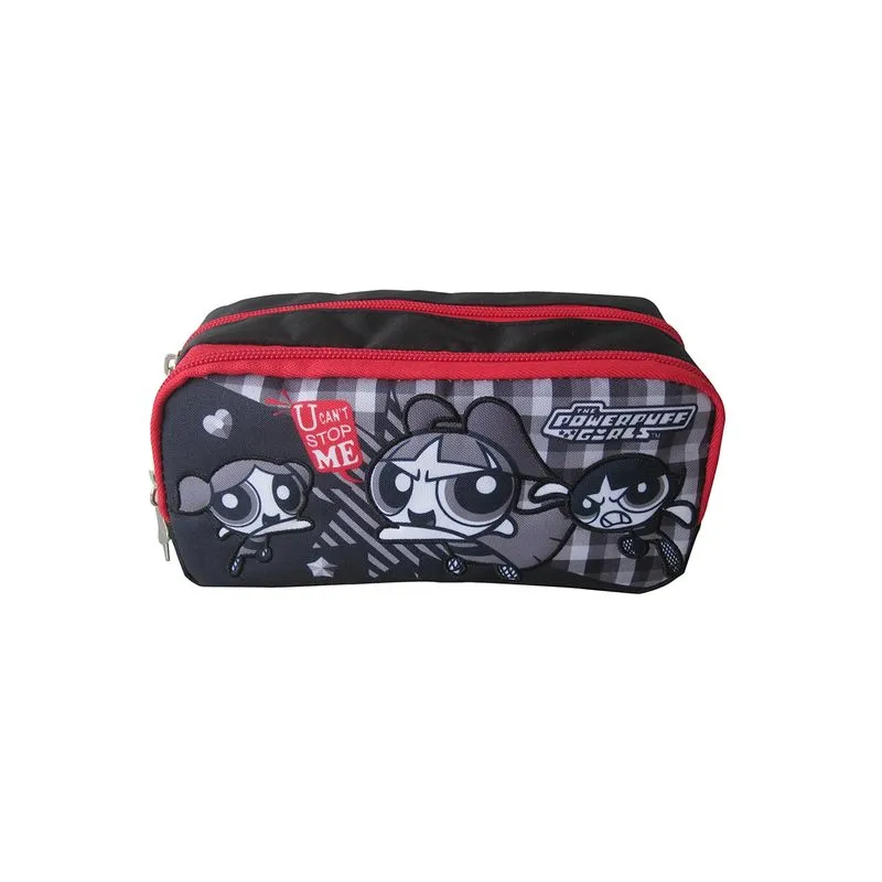 Estojo Super Poderosas Preto e Vermelho SANYA