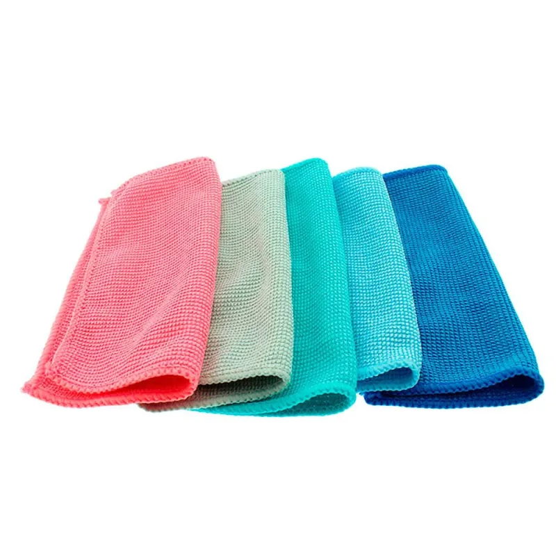 Flanela Mágica para Limpeza de Óculos em Microfibra LENCO Colorido com 5 Unidades