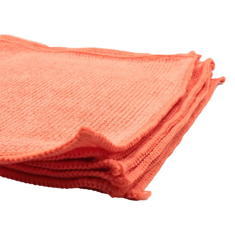 Flanela Mágica para Limpeza de Óculos em Microfibra LENCO Laranja com 5 Unidades