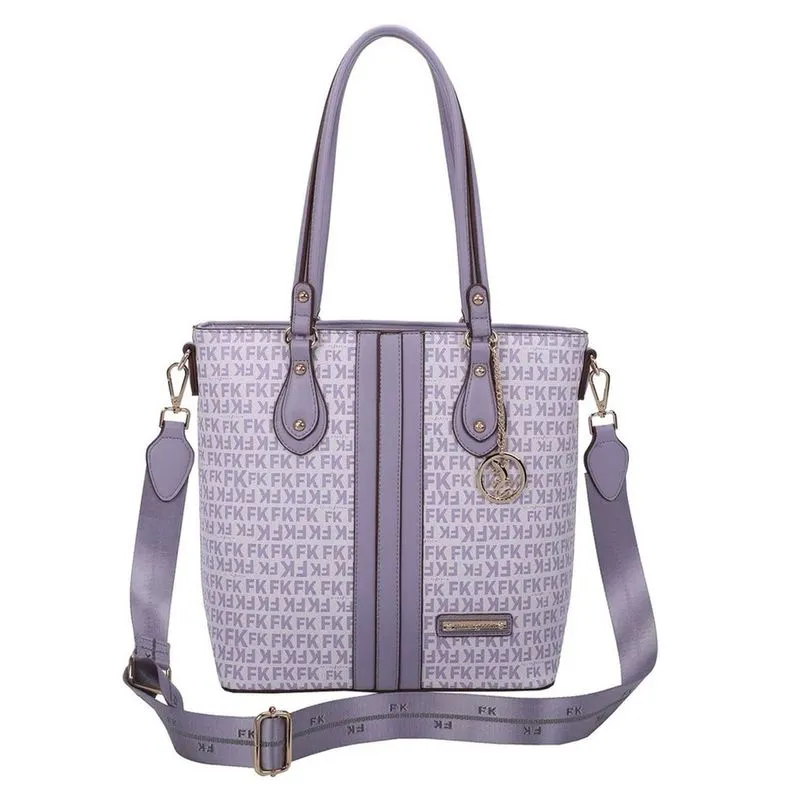 Bolsa tote mão E transversal monograma - fellipe krein
