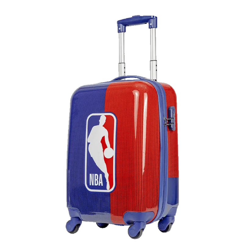 Mala de Viagem Bordo 10 kg ABS com Rodas 360° Nba Space - Vermelho