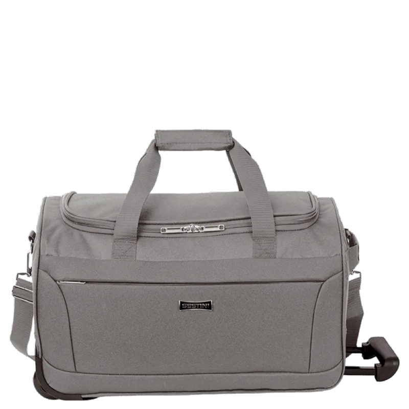 Sacola com Carrinho Média Ultralight 5T Plus - Cinza