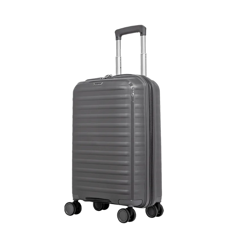 Mala de Viagem Bordo 10 kg Polipropileno com Rodas 360° PP Vetra - Grafite