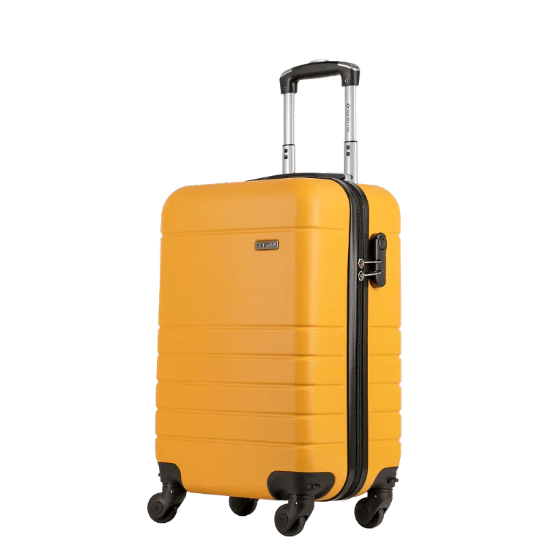 Mala de Viagem Bordo 10 kg ABS com Rodas 360° Essencial 2 - Amarelo