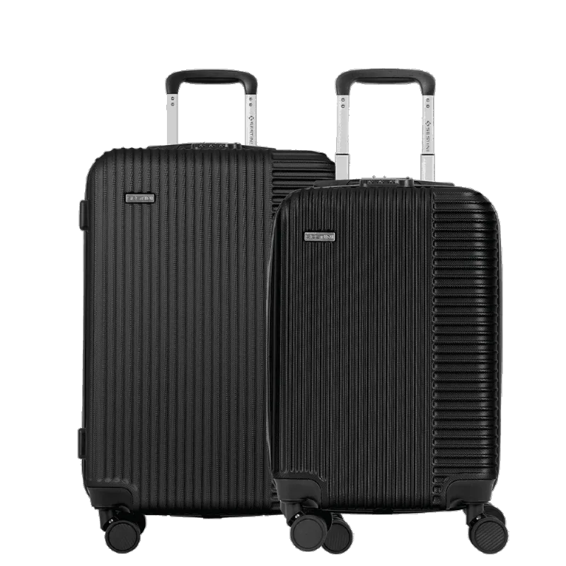 Kit 2 Malas Média e Bordo Classy 2 - Preto