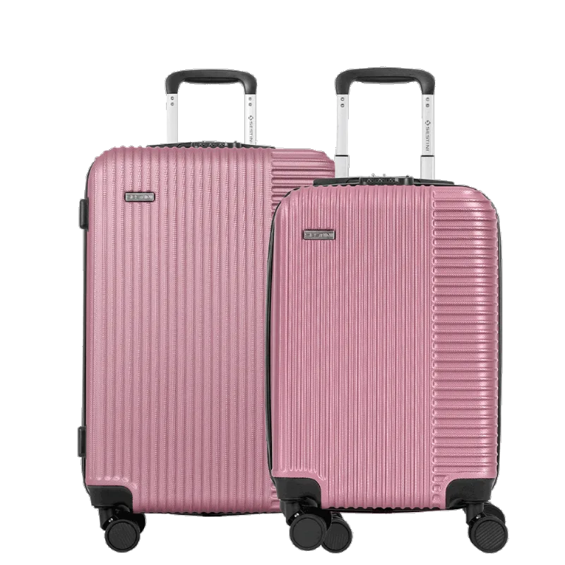 Kit 2 Malas Média e Bordo Classy 2 - Rose