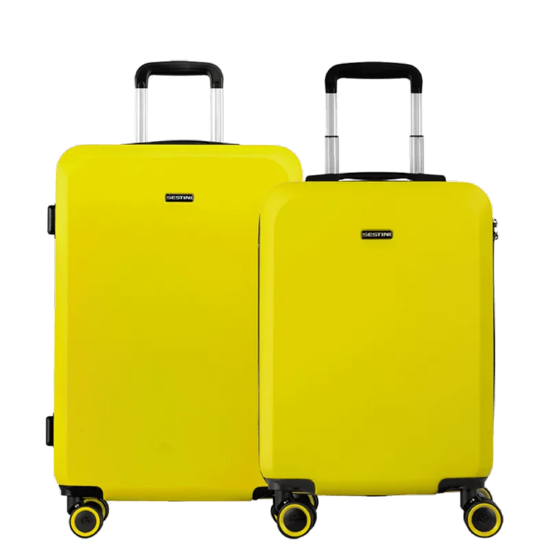 Kit 2 Malas Média e Bordo Uno Racer - Amarelo