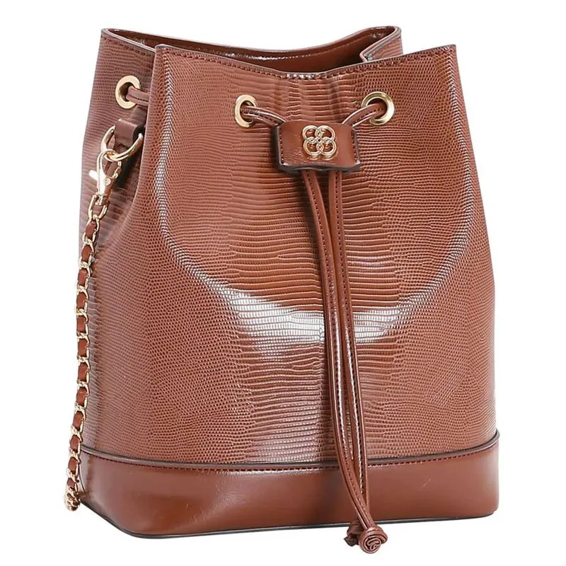 Bolsa Transversal Feminina Chenson Marrom 8483918 UNICO