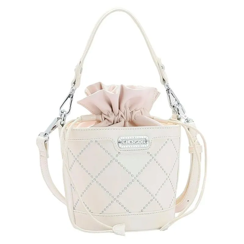 Bolsa de Mão Feminina Chenson Bordado Delicado Off White 3484505 UNICO