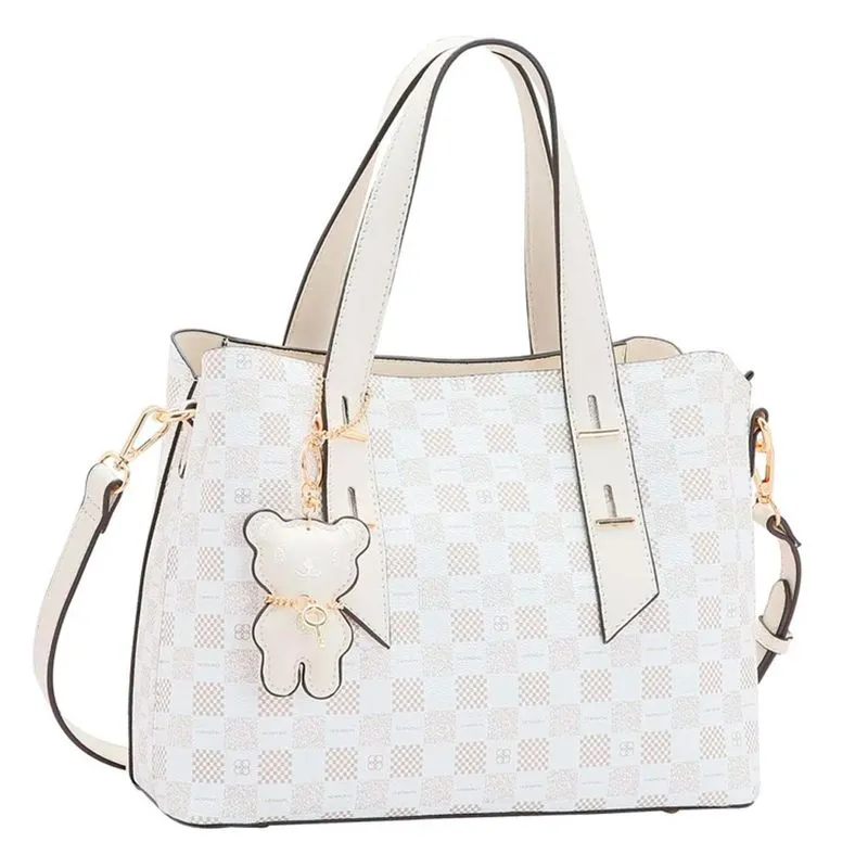 Bolsa de Mão Feminina Chenson Monograma Clássico Off White 3484513 UNICO