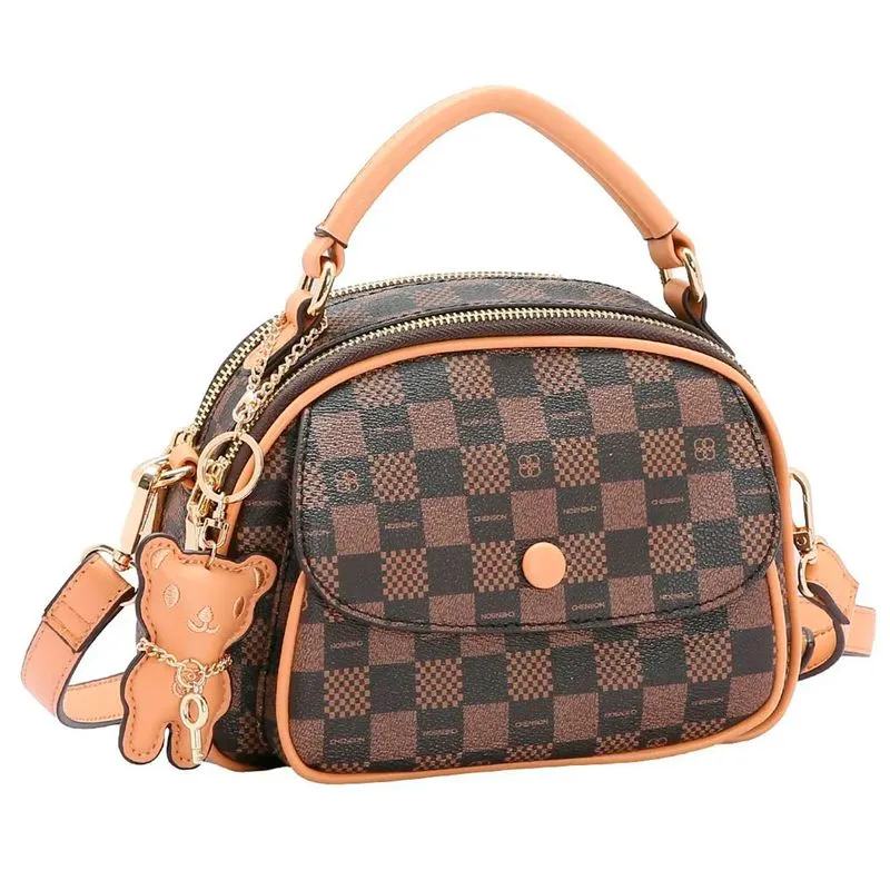 Bolsa de Mão Chenson Monograma Marrom 3484519 UNICO