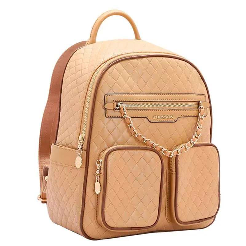 Mochila Feminina Chenson Bege 8484525 UNICO