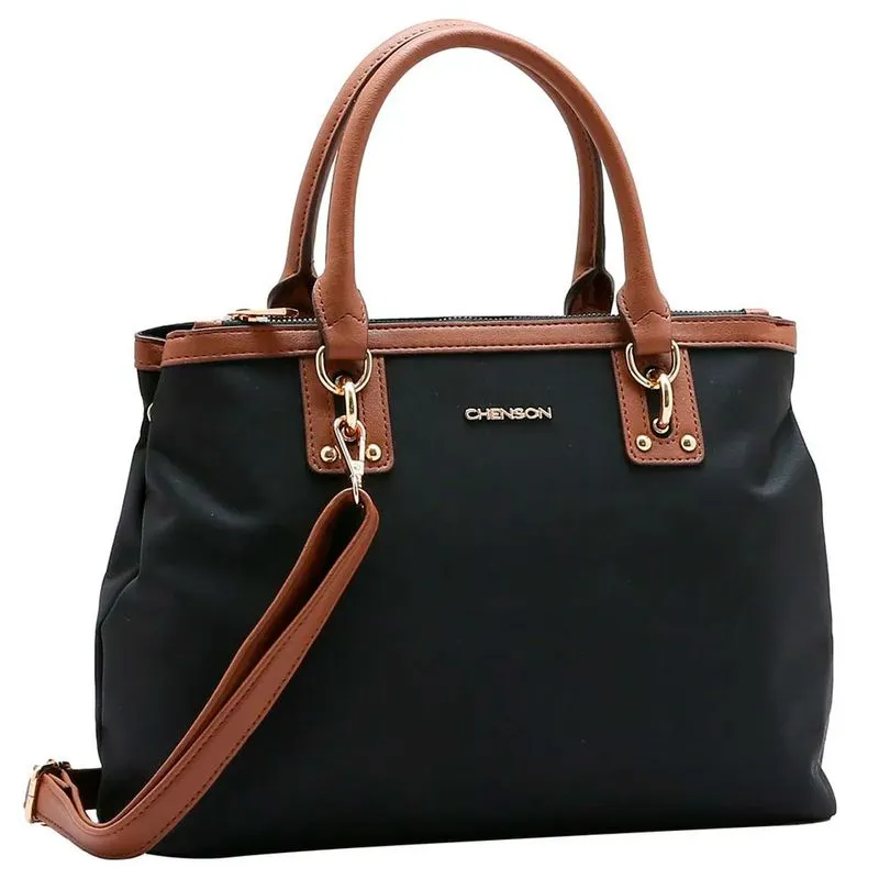 Bolsa Feminina de Ombro Chenson Preto 3184597 UNICO