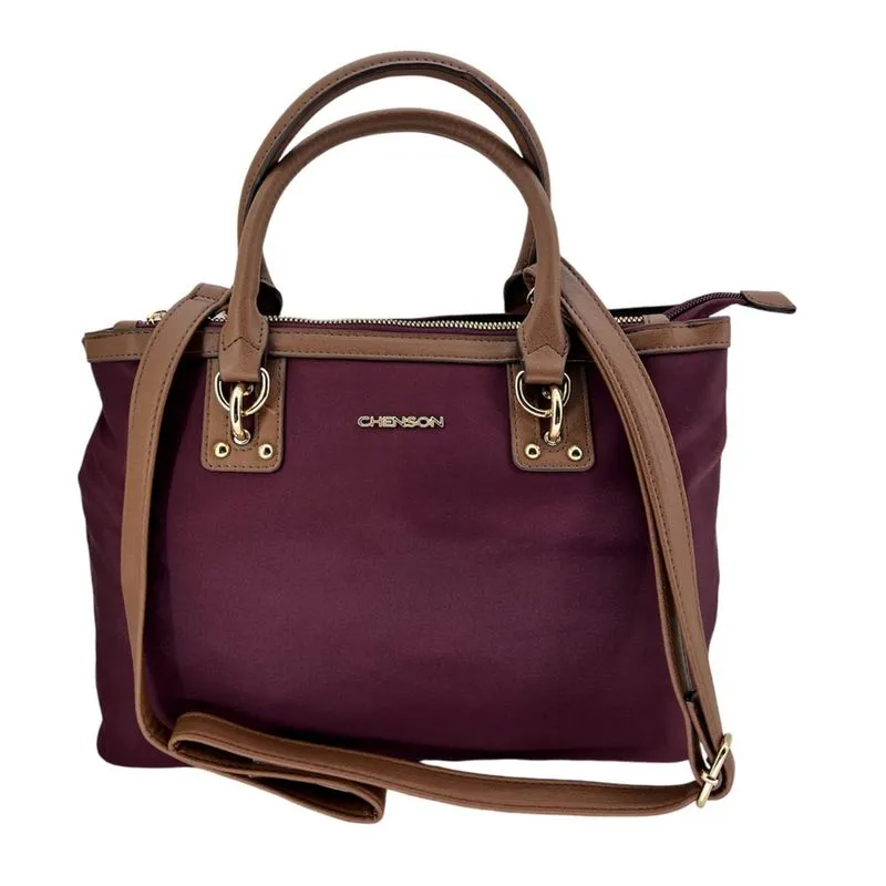 Bolsa Chenson Mão e Transversal Microfiber 84597 - Feminino