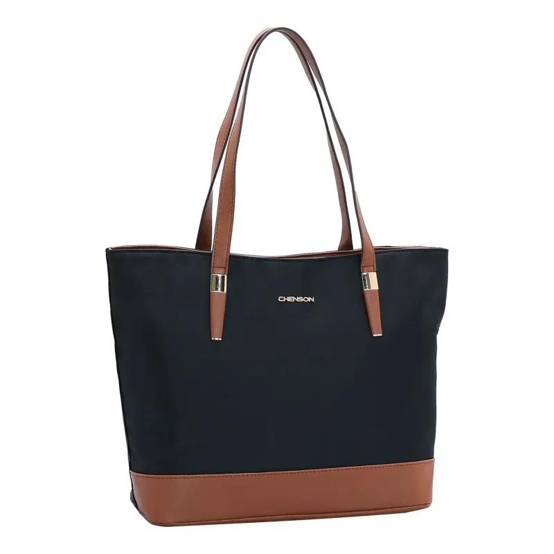Bolsa Ombro Chenson Feminina Preto Bolsa Chenson Ombro Microfibra Feminino Preto