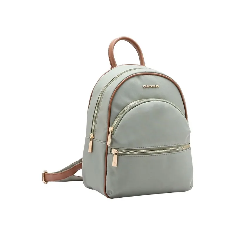Bolsa Mochila Feminina Chenson 8184601 Nylon Verde