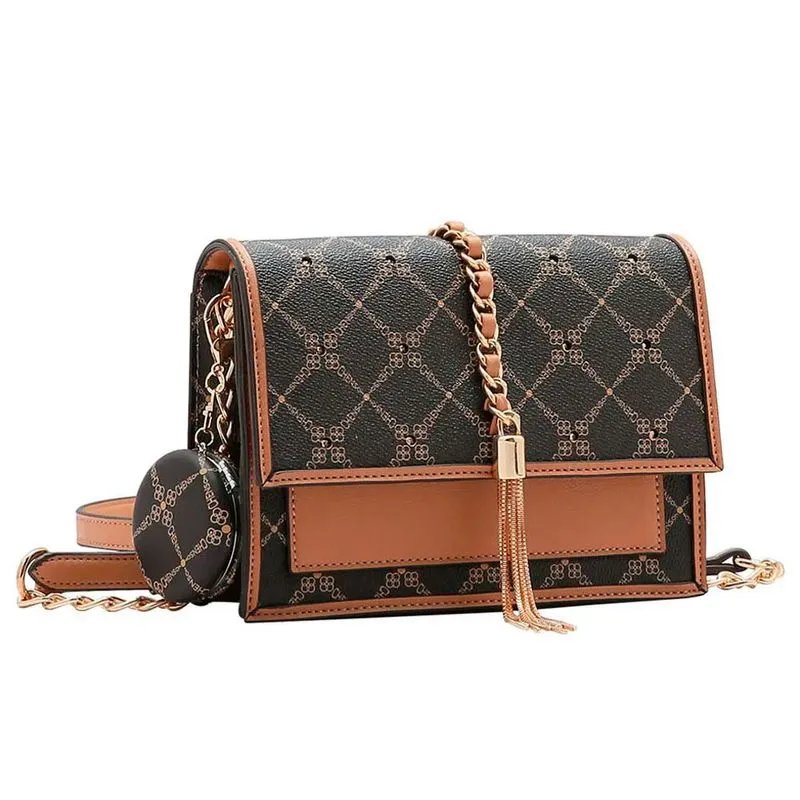 Bolsa Transversal Feminina Chenson Marrom 3484720 UNICO
