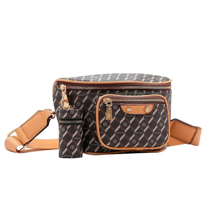 Pochete Feminina Chenson Marrom 3484754 UNICO