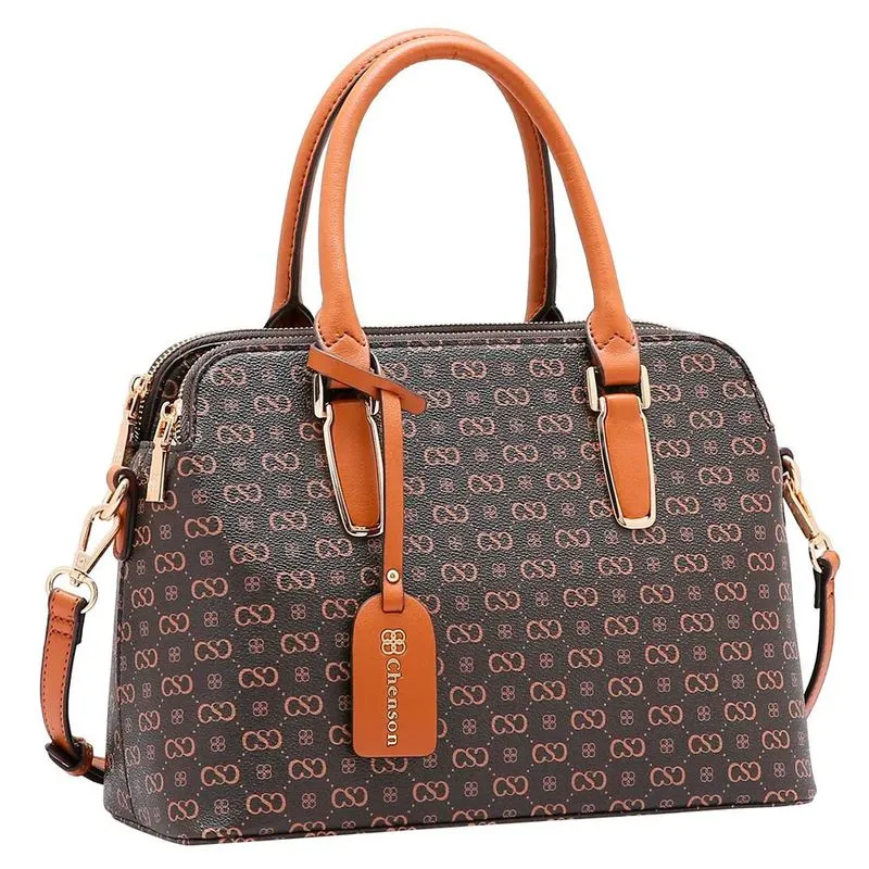 Bolsa de Mão Feminina Chenson Marrom 3484757 UNICO