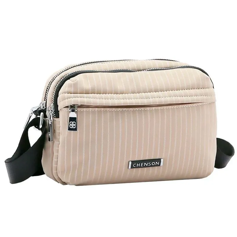 Bolsa Transversal Feminina Chenson Bege 3784798 UNICO