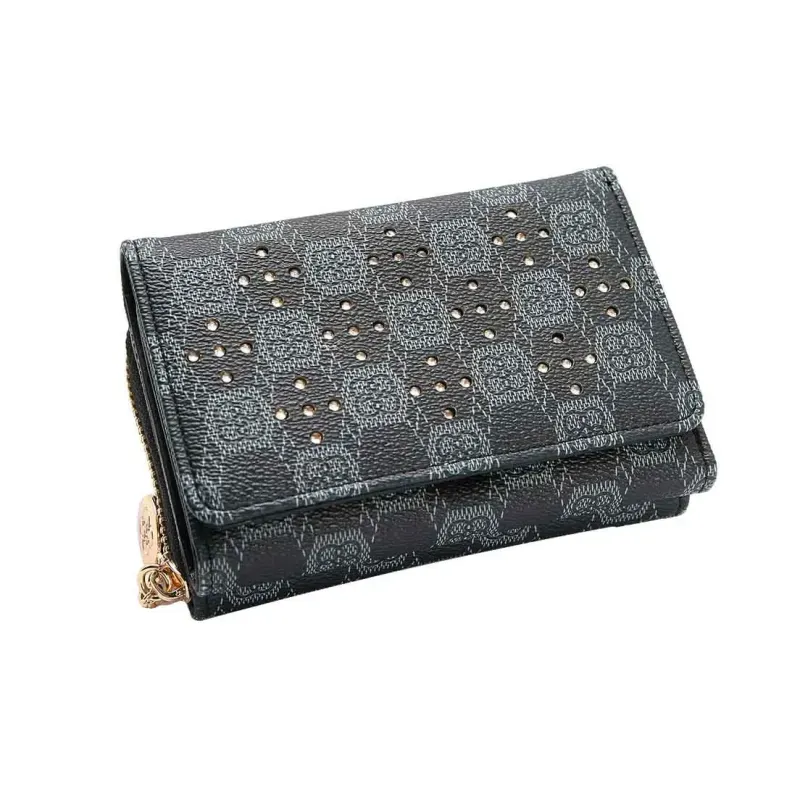 Carteira New Cristal Chenson Feminina Preto Carteira Chenson New Cristal Feminina Preta