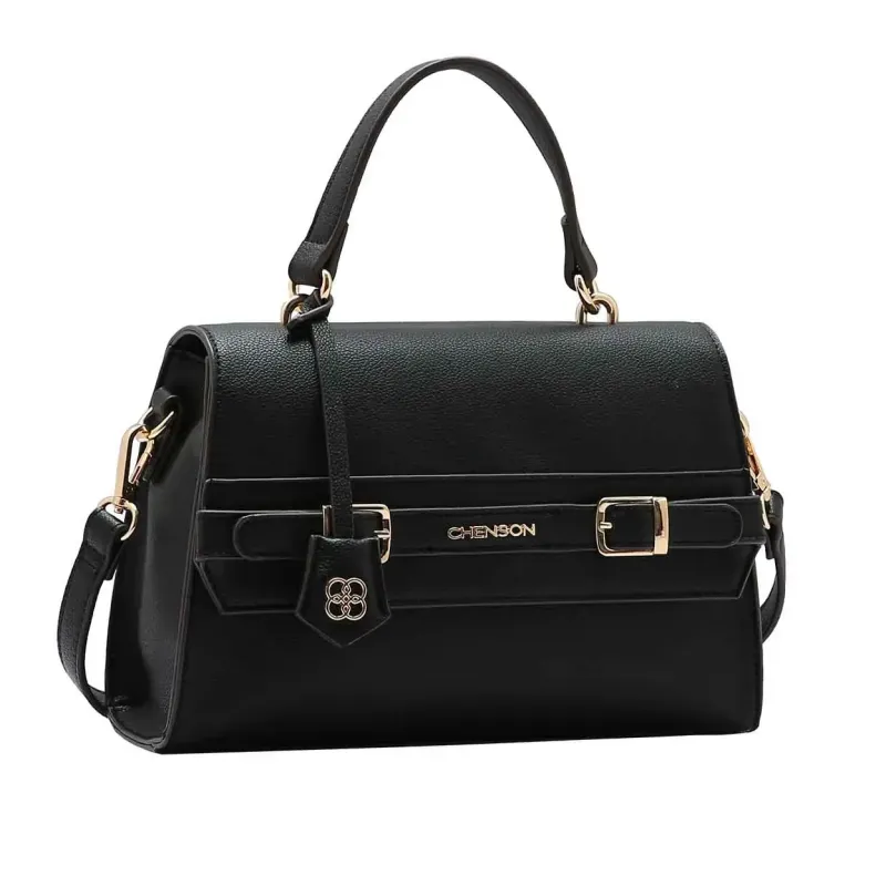 Bolsa Detalhe Chic Chenson Feminina Preto Bolsa Chenson Detalhe Chic Feminino Preto