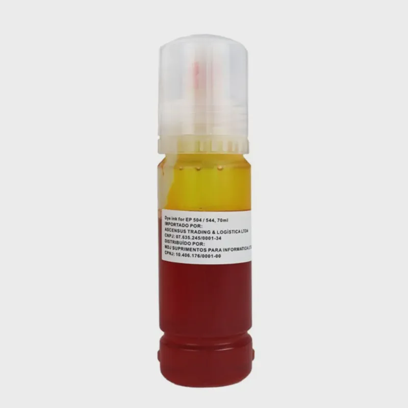Tinta para epson T544/T504 70ML amarelo