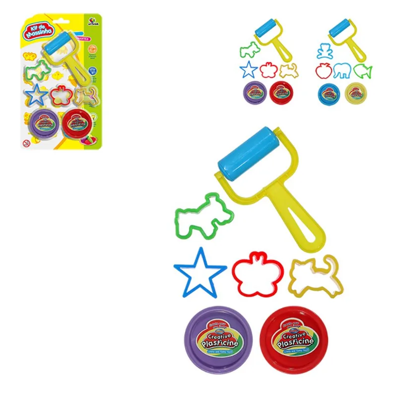 Kit de Massinha com Forminhas - Art Brink