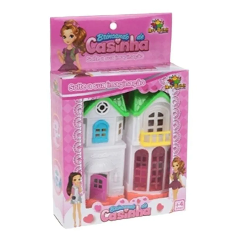 Mini Casinha Boneca Brinquedo Infantil + Acessorios