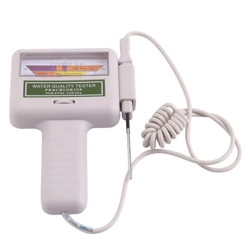 Teste De Teste De Qualidade Da Água Do Medidor De Nível De Cloro Ph Cl2