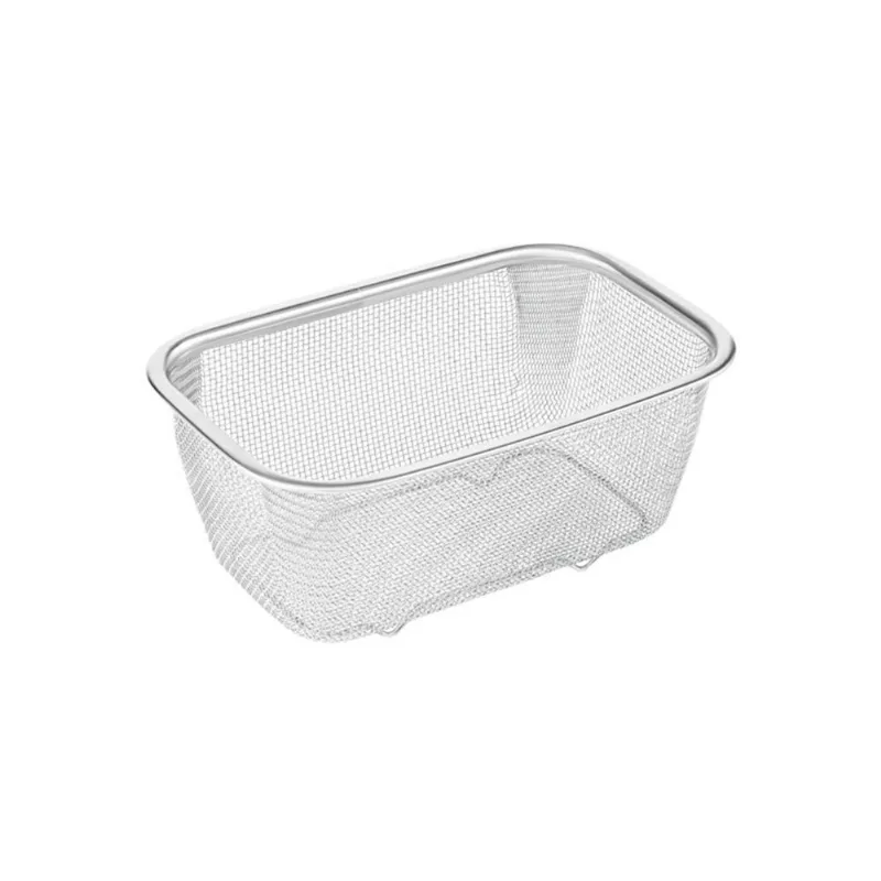 Cesto De Fritura Malha Fina Peneira Antiferrugem Resistente Ao Calor