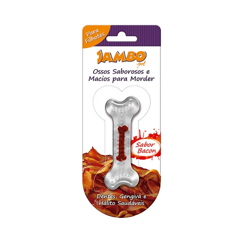 Osso Silicone Bacon Pequeno - Jambo