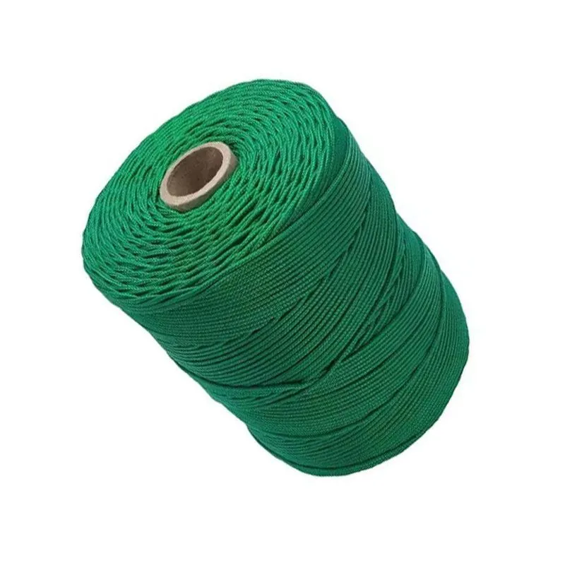 Corda Trançada De Polipropileno 1kg +- 470m 2mm - Verde