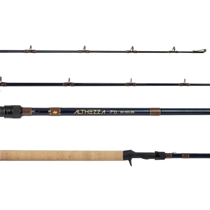 Vara Pesqueiro Carretilha Albatroz Althezza Carbono 2,10m 30-50LBS Inteiriça