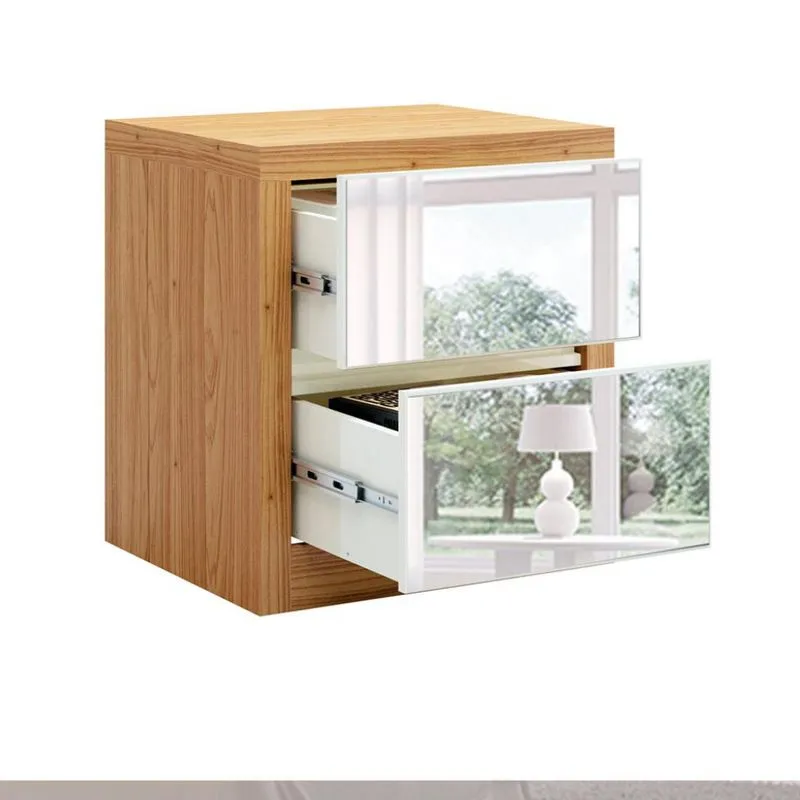 Mesa de Cabeceira Nice 2 GV Freijó e Off White