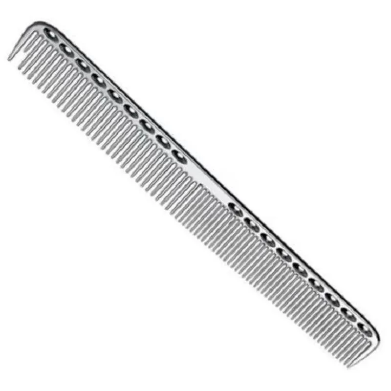 Pente De Metal Profissional Anti Estático Cromado