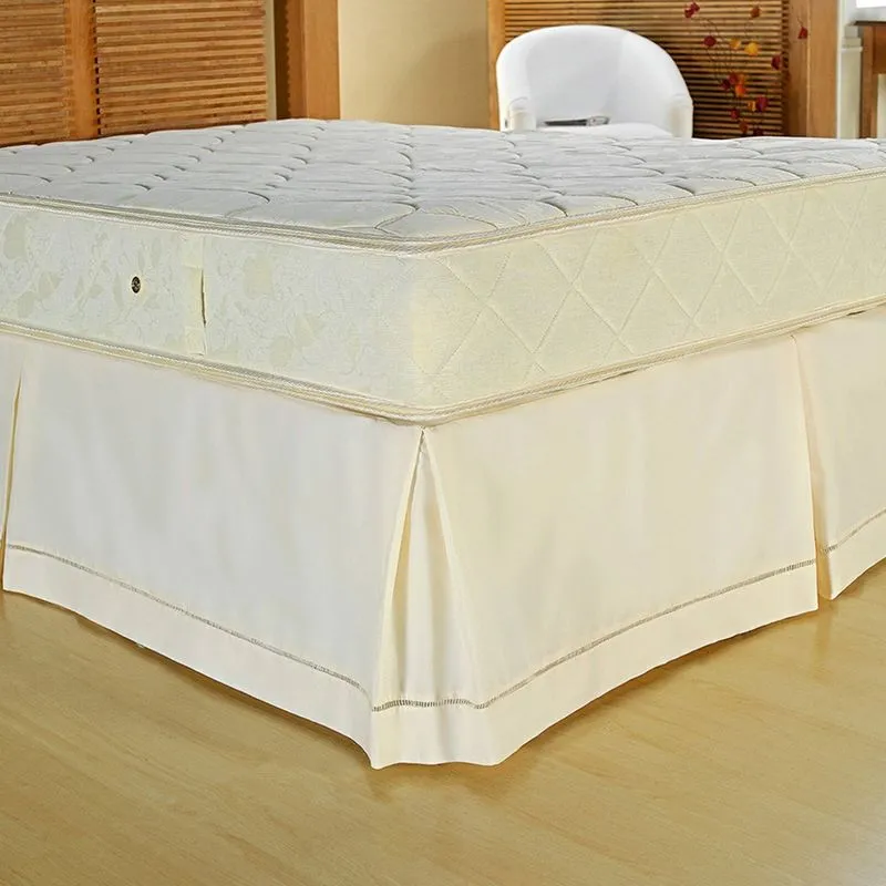Saia para Box Casal Ponto Palito Casaborda 233cmx206cm Palha