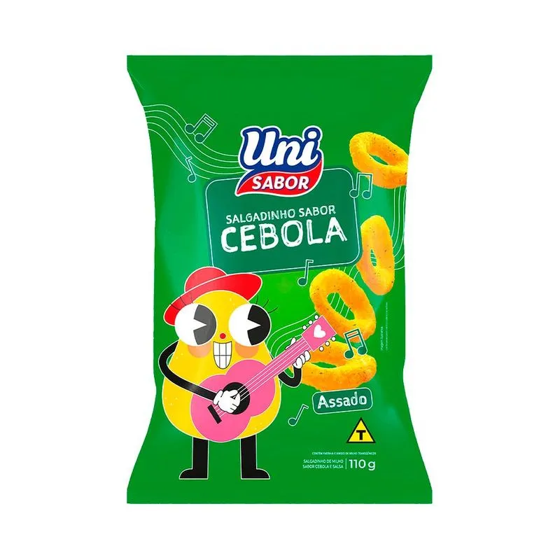 Salgadinho Uni Sabor Cebola 110g