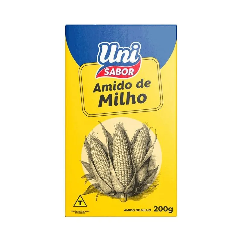Amido de Milho Uni Sabor 200g