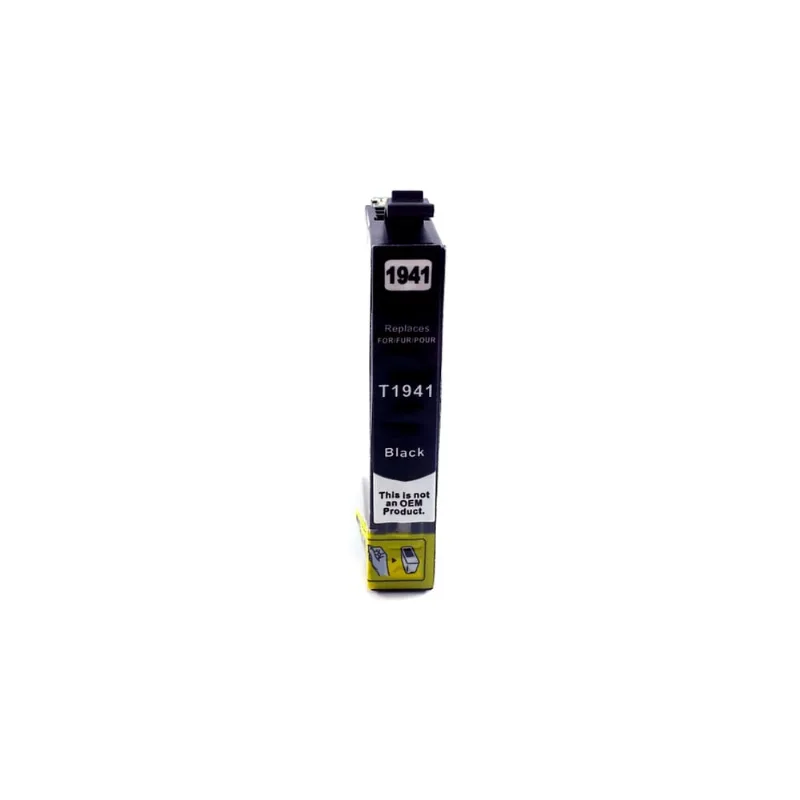 Cartucho de tinta compatível Epson T1941 Preto T194120 XP104 XP204 XP214