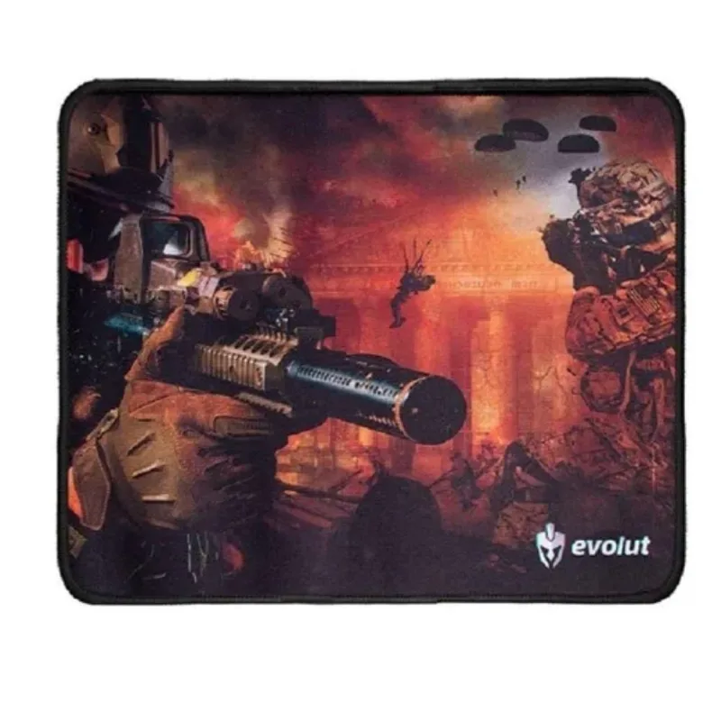 Mouse Pad Evolut Gamer Eg-401 Rd Speed Fps Laranja 250X210