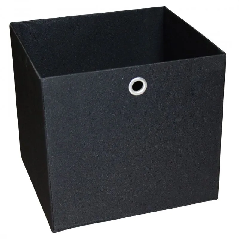 Caixa Organizadora 30cmx28cm Acasa Móveis Preto