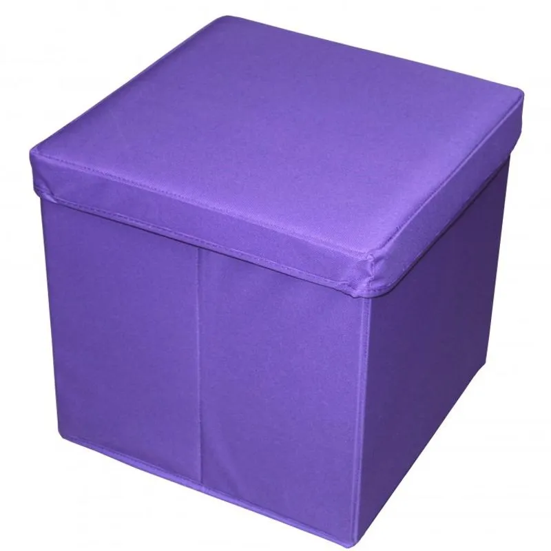 Puff Baú Acasa Móveis Roxo