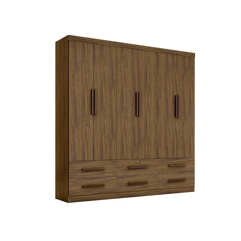 Roupeiro Maximus Plus Com 6 Portas E 6 Gavetas Zanzini