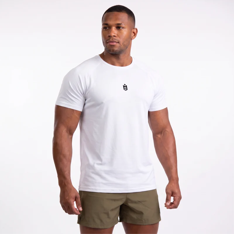 Camiseta Raglan Dry Fit Impact Branco / G