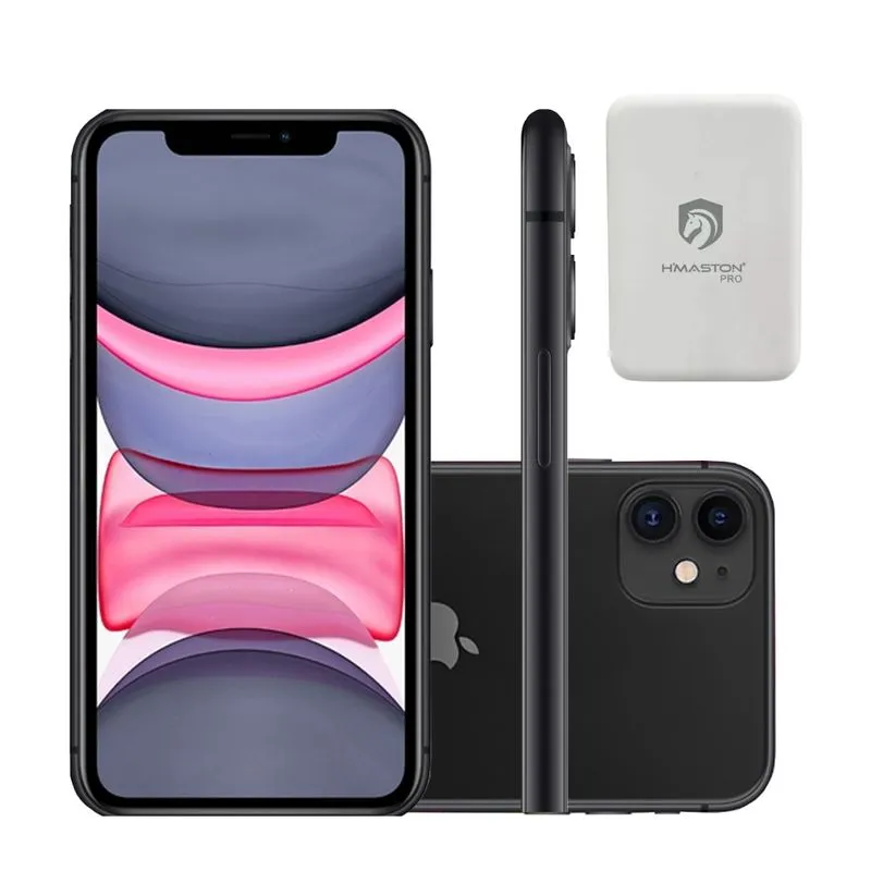 Aparelho Iphone 11 Preto 128gb Seminovo Carreg Magnetico