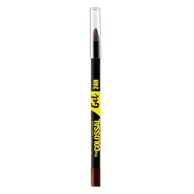 Lápis Delineador Maybelline Colossal Gel Marrom Puro